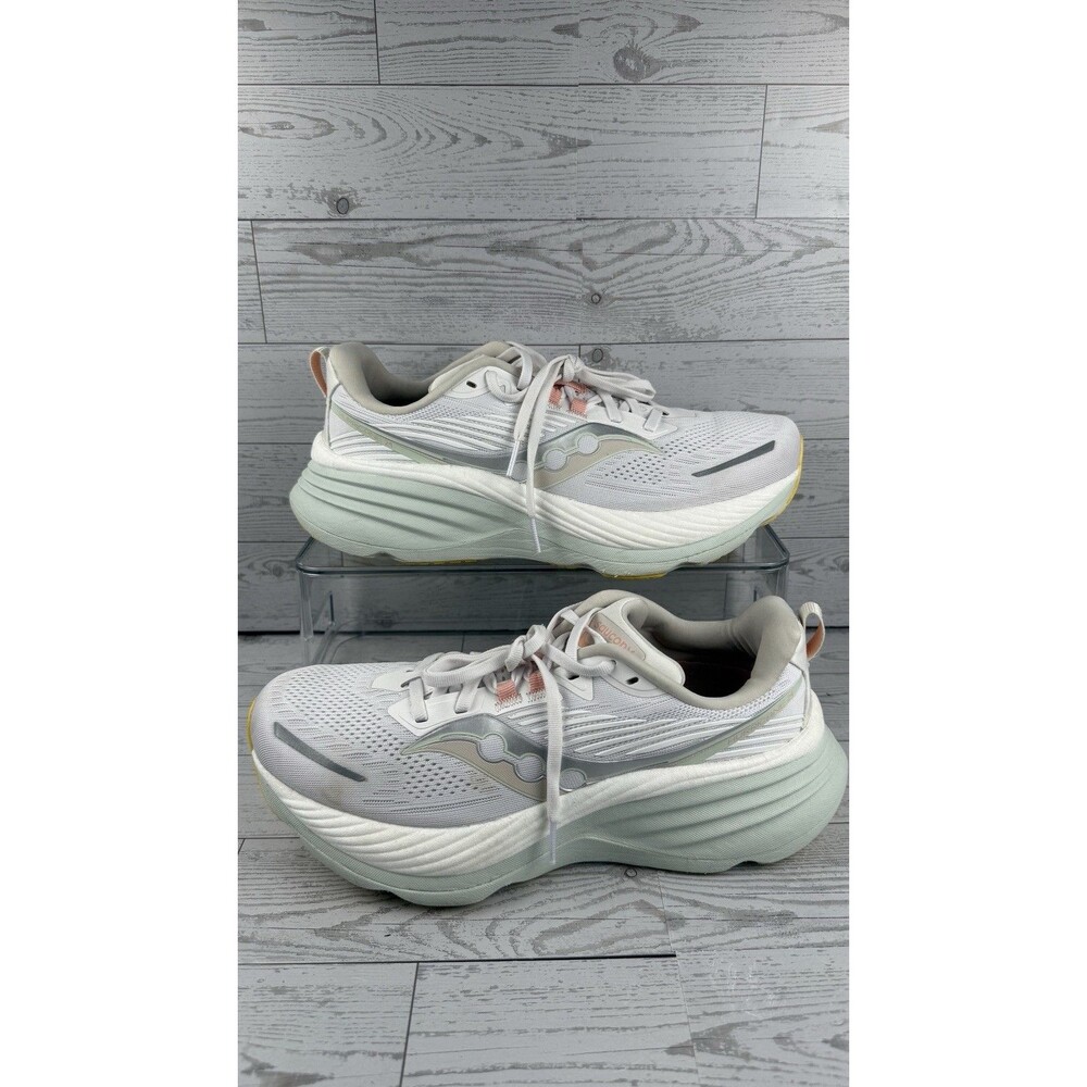 Saucony Hurricane 24 Shoes Womens 10 White Foam Road Running Support #426